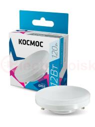 Лампа светодиодная LED 12Вт 220В GX53 4500K белый 960 лм Космос Лампа светодиодная LED 12Вт 220В GX53 4500K белый 960 лм Космос