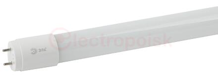 Лампа светодиодная LED T8-10W-865-G13-600mm R (диод труб.стекл 10Вт хол непов. G13  пенка) (30/1080) ЭРА