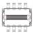 Взрывозащищенная клеммная коробка из алюминия TBE-A-18-(30xCBC.4)-4xKH2MHK(A)-2xPBMB(B)-4xKH2MHK(C)-2xPBMB(D)1Ex e IIC Т5 Gb / Ex tb IIIC T95°C Db IP66