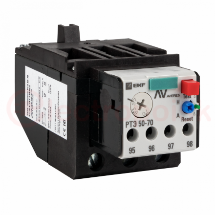 Реле тепловое РТЭ 50-70 16-25А EKF  AVERES