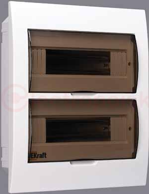 Щит распределительный встраиваемый ЩРВ-П-24 IP41 пластиковый прозрачная дверь Щит распределительный встраиваемый ЩРВ-П-24 IP41 пластиковый прозрачная дверь