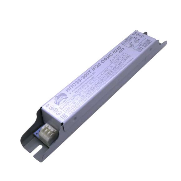 Драйвер светодиодный ИПС39-300Т IP20 ЭКО 0210