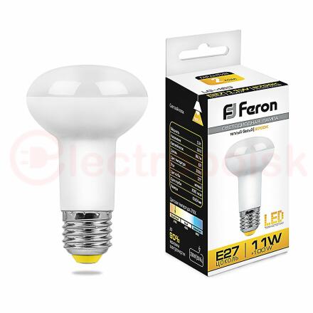 Лампа светодиодная LED зеркальная 11вт Е27 R63 теплый
