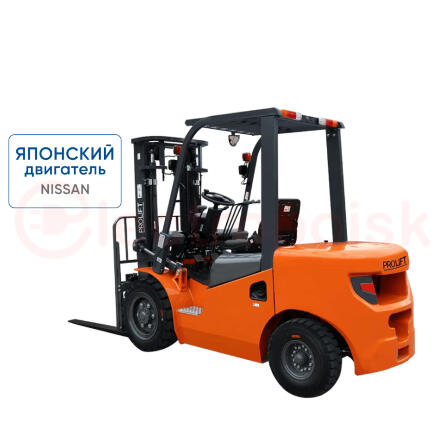 Бензиновый погрузчик CPQD30-RC1K2 с японским двигателем и тремя линиями гидравлики Бензиновый погрузчик CPQD30-RC1K2 с японским двигателем и тремя линиями гидравлики