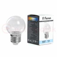 Лампа светодиодная LED 3вт Е27 прозрачный 6400К шар G60 Лампа светодиодная LED 3вт Е27 прозрачный 6400К шар G60