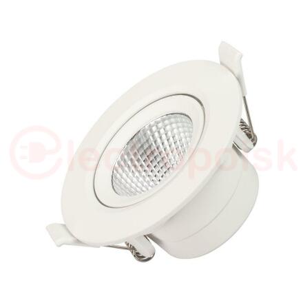 Светильник LTD-POLAR-TURN-R90-7W Warm3000 (WH, 36 deg, 230V) (ARL, IP20 Пластик, 3 года)