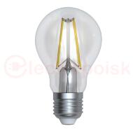Лампа светодиодная диммируемая. Форма А, проз     рачная LED-A60-10W/4000K/E27/CL/DIM GLA01TR Лампа светодиодная диммируемая. Форма А, проз     рачная LED-A60-10W/4000K/E27/CL/DIM GLA01TR