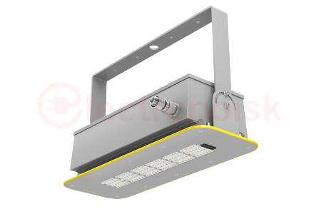 Светильник LED KEDR СБУ 2.0 ЕХ DC низковольтный 75Вт 12000Лм 5,0К КСС Ш прозрачный рассеиватель IP67