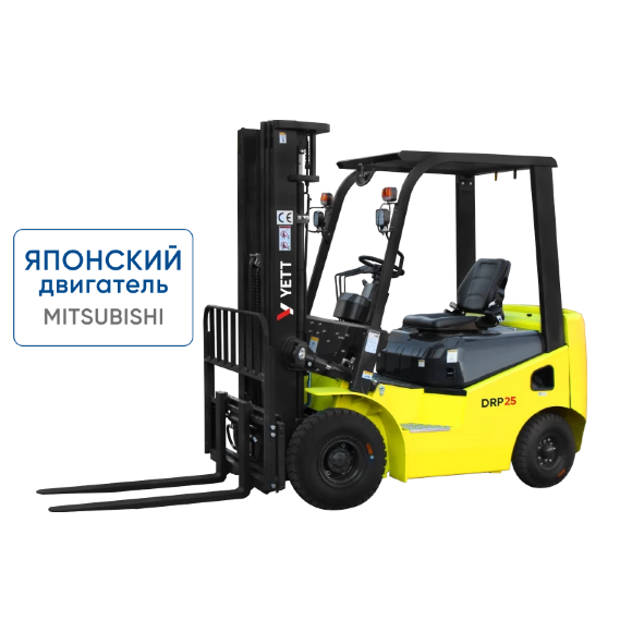 Дизельный погрузчик с японским двигателем YETT DRP25-M1K2C-M300-3W