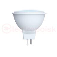 Лампа светодиодная LED-JCDR-5W/4000K/GU53/FR/SLS Форма JCDR матовая Белый свет (4000K) ТМ Volpe Лампа светодиодная LED-JCDR-5W/4000K/GU53/FR/SLS Форма JCDR матовая Белый свет (4000K) ТМ Volpe