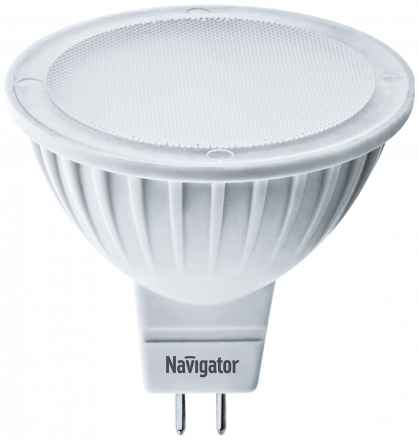 Лампа светодиодная LED 5вт 12в GU5.3 тепло-белая