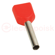 Наконечник штыревой втулочный под два провода НШвИ2 OptiKit T-Shv2-PVC- 1,5-12(100шт) Наконечник штыревой втулочный под два провода НШвИ2 OptiKit T-Shv2-PVC- 1,5-12(100шт)