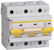 Авт. выкл. ВА47-100 3P 6А 10кА х-ка C IEK Авт. выкл. ВА47-100 3P 6А 10кА х-ка C IEK