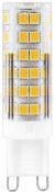 Лампа светодиодная LED 7вт 230в G9 теплый капсульная