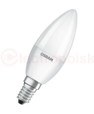 Лампа светодиодная LED 7 Вт E27 4000К 560Лм свеча 220 В (замена 60Вт) OSRAM Лампа светодиодная LED 7 Вт E27 4000К 560Лм свеча 220 В (замена 60Вт) OSRAM