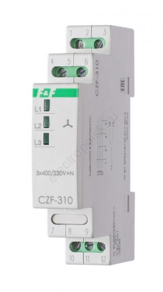 Реле контроля фаз CZF-310
