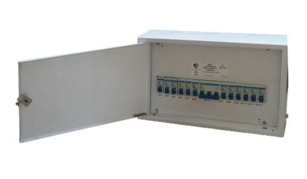Щиток осветительный ОЩВ-12 25/63А (на базе ЩРН 1х15)