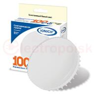Лампа светодиодная LED 12w 4000К, GX53, 1080Лм IONICH Лампа светодиодная LED 12w 4000К, GX53, 1080Лм IONICH