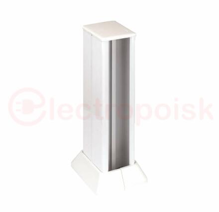 Connect Миниколонна 2-сторонняя на 8 CIMA-модулей 601х1265(158)х1095(181) мм SC белый