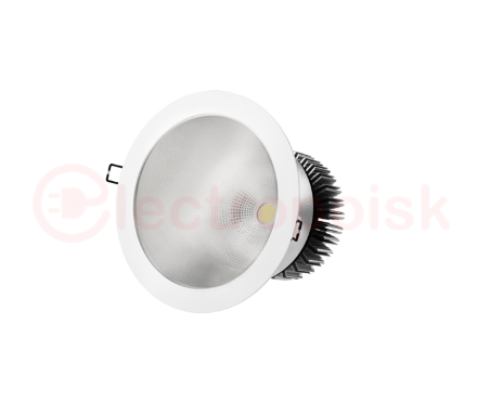 Светильник светодиодный Largo LED 20-20W 1297Лм 6000К с ПРА (LED Driver) круглый белый IP20
