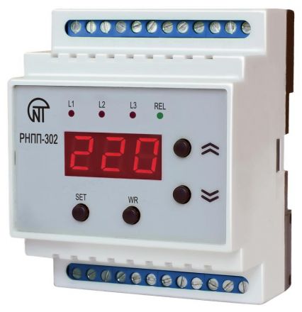 Реле напряжения трехфазное РНПП-302