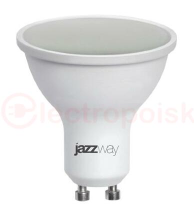 Лампа светодиодная LED 7w GU10 4000K 230/50 Jazzway Лампа светодиодная LED 7w GU10 4000K 230/50 Jazzway