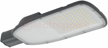 Светильник светодиодный ДКУ 1004-50Ш 3000К IP65 серый IEK