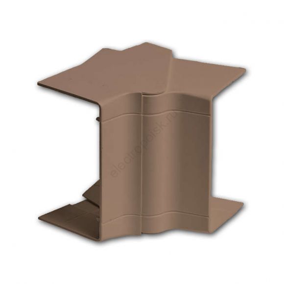 Угол внутренний для РКК-100х60 и 100х40 разводной (коричневый) (УВН-100х60-К)
