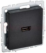 BRITE Розетка HDMI РHDMI-0-БрЧ черный BRITE Розетка HDMI РHDMI-0-БрЧ черный