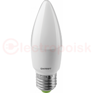 Лампа светодиодная LED 10вт Е27 белый матовая свеча Лампа светодиодная LED 10вт Е27 белый матовая свеча