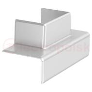 Т-переходник с кабельного канала Rapid 45-2 53x100/53x165 мм на канал WDK 40x60 мм (алюминий) Т-переходник с кабельного канала Rapid 45-2 53x100/53x165 мм на канал WDK 40x60 мм (алюминий)