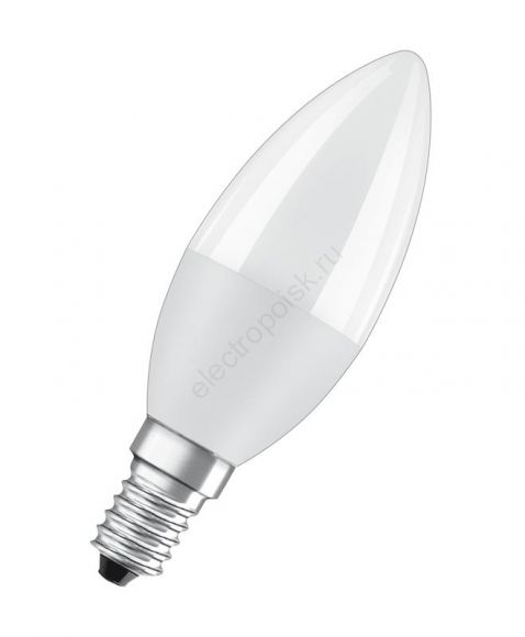 Лампа светодиодная LED 10 Вт E14 4000К 800Лм свеча 220 В (замена 75Вт) OSRAM (4058075579187)