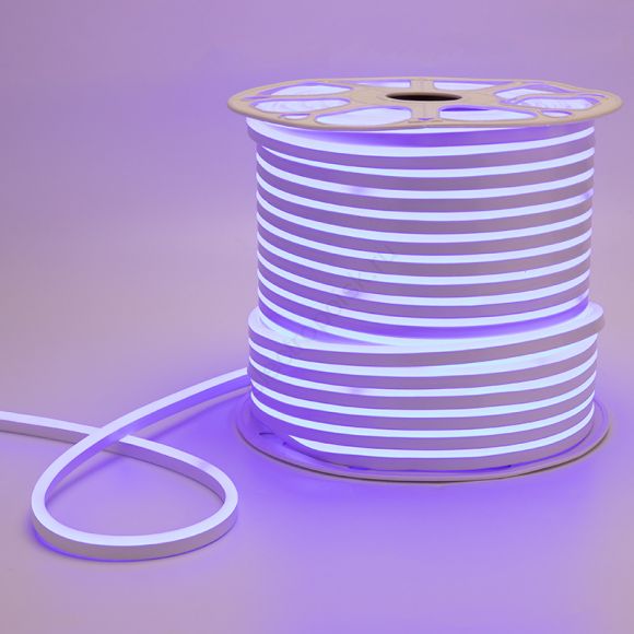 Гибкий профессиональная неон LED SMD 8х16 мм, синий, 120 LED/м, бухта 100 м