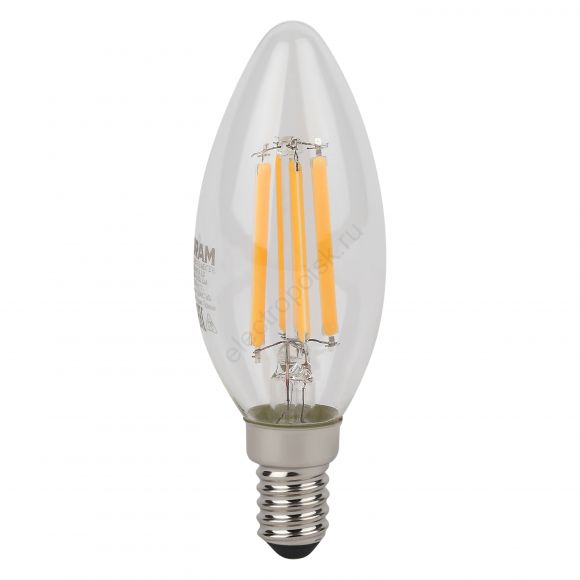 Лампа светодиодная филаментная LED Star Свеча 6Вт (замена 75Вт), 750Лм, 2700К, цоколь E14 OSRAM (4058075684812)