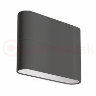 Светильник SP-WALL-FLAT-S110x90-2x3W Warm3000 (GR, 120 deg, 230V) (ARL, IP54 Металл, 3 года) Светильник SP-WALL-FLAT-S110x90-2x3W Warm3000 (GR, 120 deg, 230V) (ARL, IP54 Металл, 3 года)