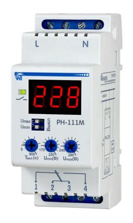 Реле напряжения РН-111М 16А