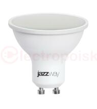 Лампа светодиодная LED 8Вт GU10 4000K диммируемя  Jazzway Лампа светодиодная LED 8Вт GU10 4000K диммируемя  Jazzway