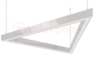 Светильник LED СТРЕЛА R3 (ССО) 80Вт 4500Лм 4,0К опал IP20 подвесной Светильник LED СТРЕЛА R3 (ССО) 80Вт 4500Лм 4,0К опал IP20 подвесной
