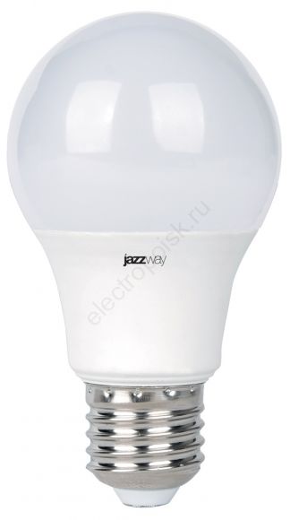 Лампа светодиодная LED 15Вт E27  белая матовая    груша JazzWay