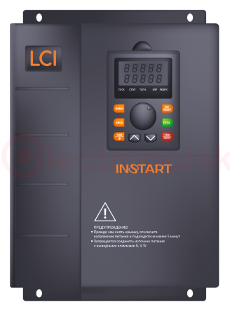 Преобразователь частоты LCI-G37/P45-4 37кВт/45кВт, 75А/90A, 3Ф, 380В±15%, 50Гц/60Гц, IP20, с панелью управления
