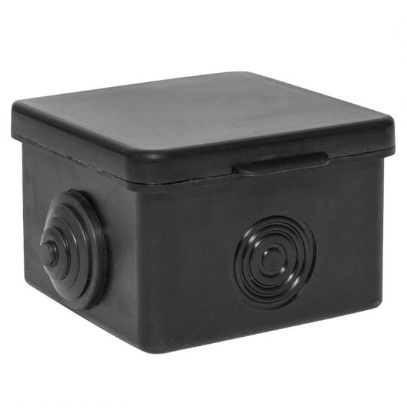 Коробка распаячная КМР-030-036, 4 мембранных ввода (65х65х50) чёрная EKF (plc-kmr2-030-036-b)