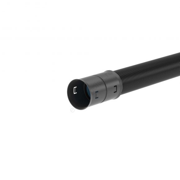 Труба жесткая двустенная для кабельной канализации 6м (12кПа) д110мм цвет черная (160911A)
