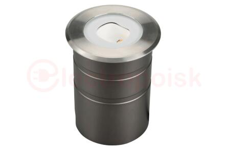 Светильник LTD-GROUND-TILT-R80-9W Warm3000 (SL, 60 deg, 230V) (ARL, IP67 Металл, 3 года)