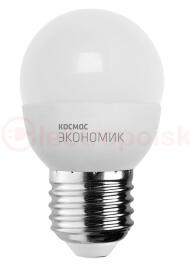 Лампа светодиодная LED 7.5Вт GL45 220В Е27 D45х79 3000 теплый 590лм Космос Лампа светодиодная LED 7.5Вт GL45 220В Е27 D45х79 3000 теплый 590лм Космос