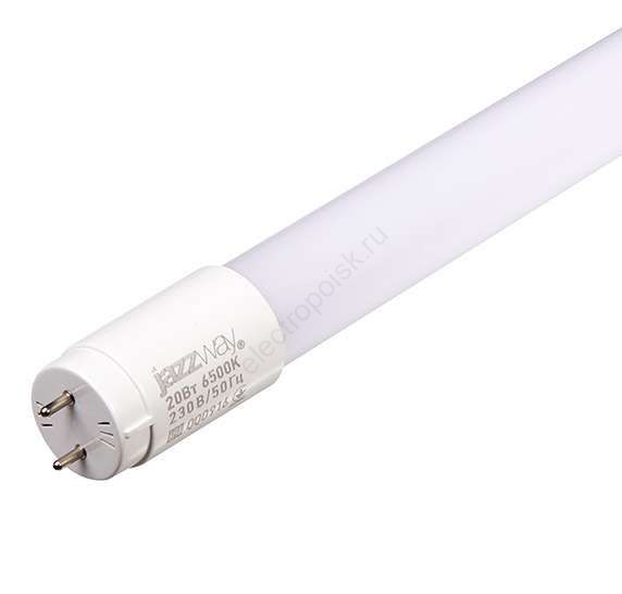 Лампа светодиодная LED 20Вт G-13 матовая белый T8-1200PL Nano Jazzway (5003071)