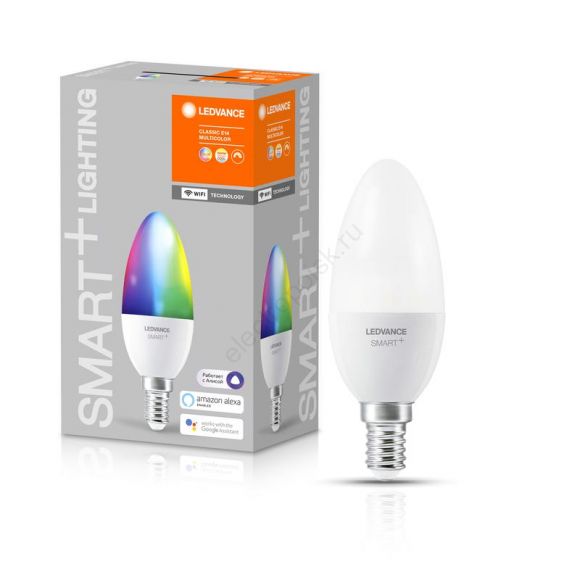 Лампа светодиодная диммируемая LEDVANCE SMART+ груша, 9Вт (замена 60 Вт), 2700К (4058075485570)