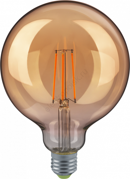 Лампа светодиодная 8вт NLL-F-G125-8-230-2.7K-E27-GD (25090)