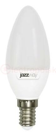 Лампа светодиодная LED 11Вт 230Вт E14 холодный матовый свеча Jazzway
