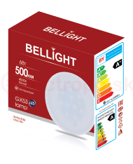 Лампа LED 6Вт 4000K 500Лм GX53 IP 65 Bellight Лампа LED 6Вт 4000K 500Лм GX53 IP 65 Bellight