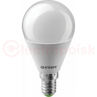 Лампа светодиодная LED 8вт E14 белый матовый шар Лампа светодиодная LED 8вт E14 белый матовый шар